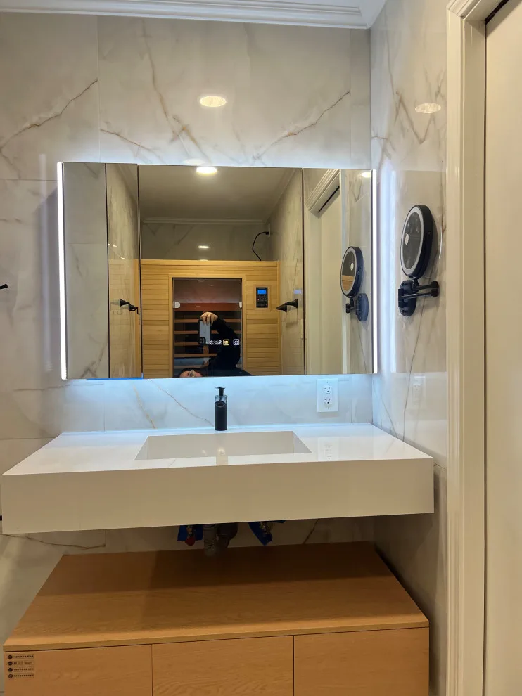 Master Bath Renovation with Infrared Sauna by Am Home Improvements - Photo 6