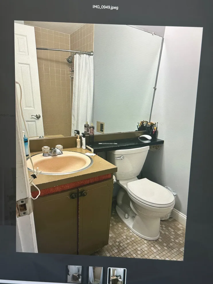 Compact master bathroom makeover featuring a bespoke tile shower and custom glass enclosure by Bolton Home Remodelers - Photo 8