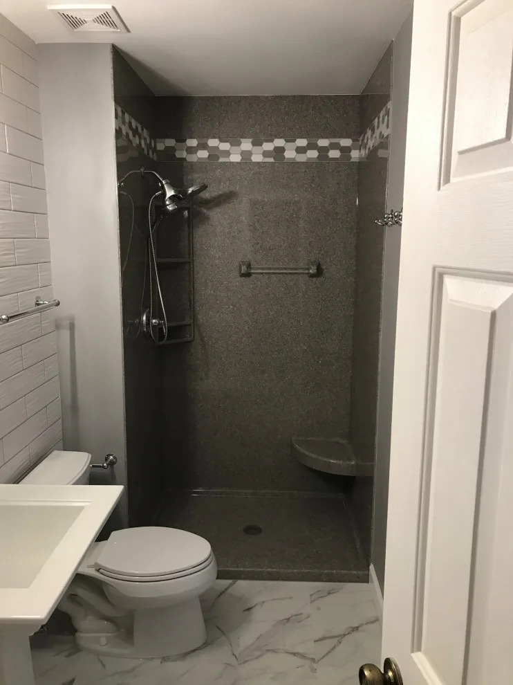 Onyx Bathroom Shower Renovation by IMG Construction Services - Photo 5