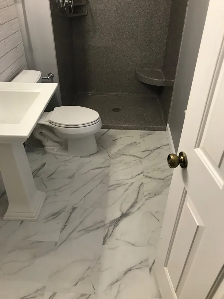 Onyx Bathroom Shower Renovation by IMG Construction Services - Photo 2