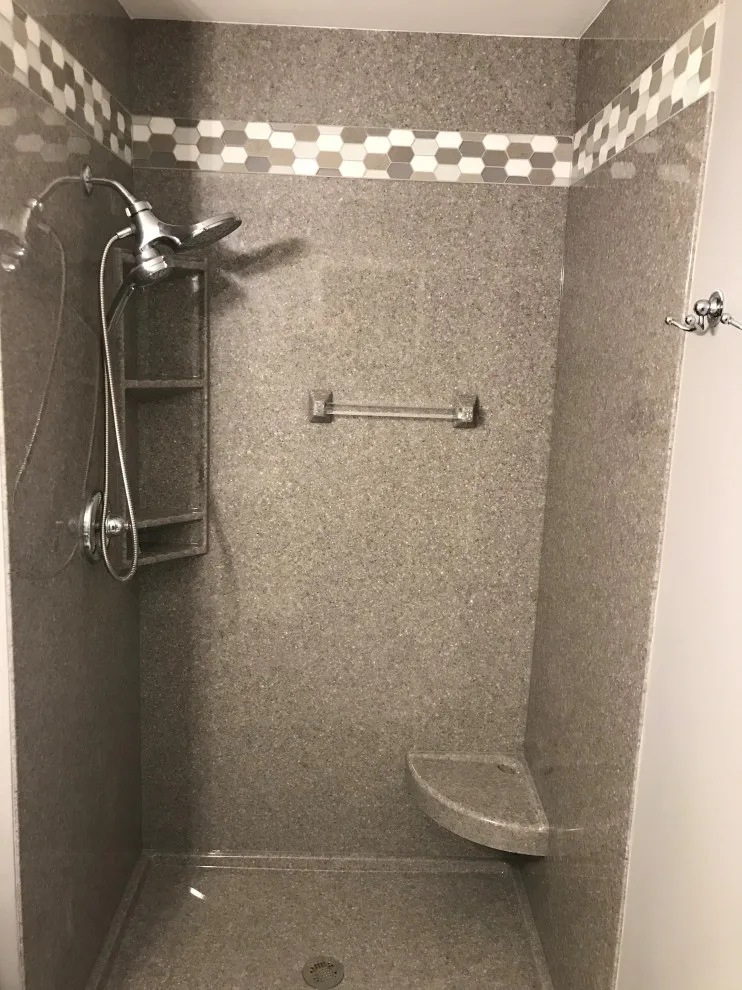 Onyx Bathroom Shower Renovation by IMG Construction Services - Photo 3