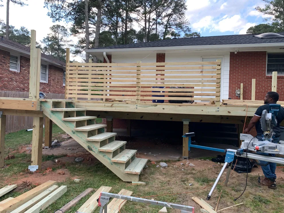 West Atlanta Deck Construction for Cherished Family by Bs&eng CO - Photo 2