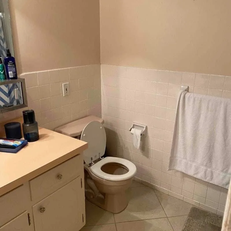 Bathroom Remodel Transformation by Craftsman Construction - Photo 2