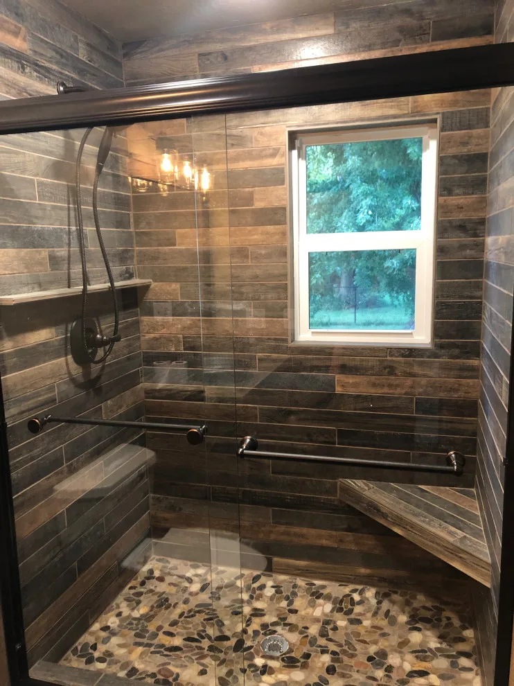 Restroom renovation by Bates Building LLC - Photo 3