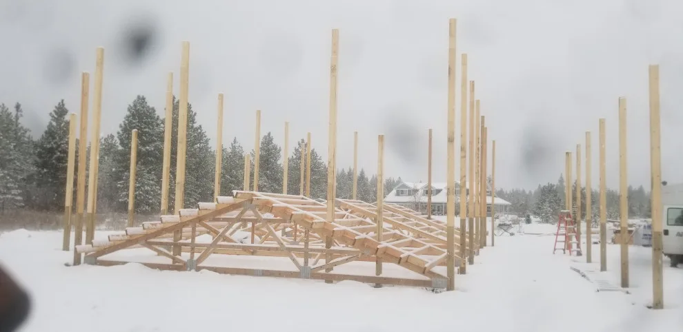 50x54 Post Structure by Kingdom Building Brothers LLC - Photo 3