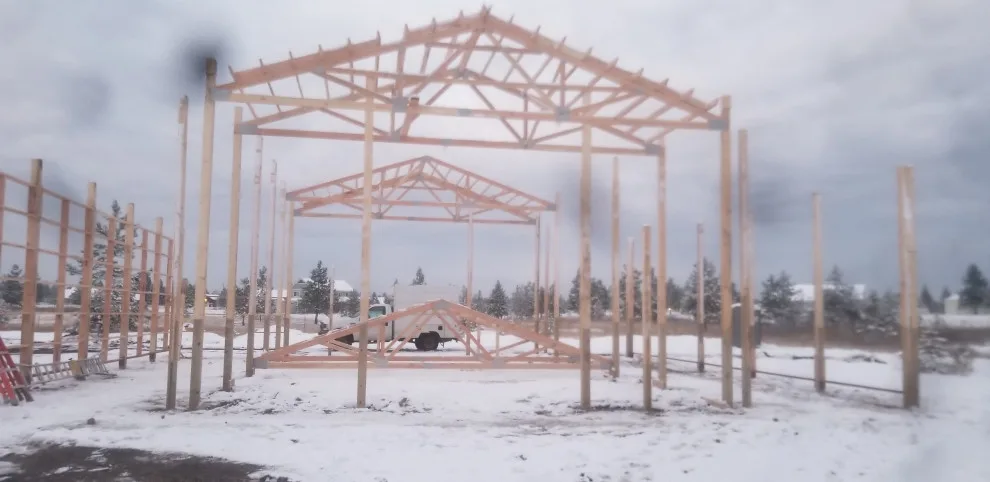 50x54 Post Structure by Kingdom Building Brothers LLC - Photo 5