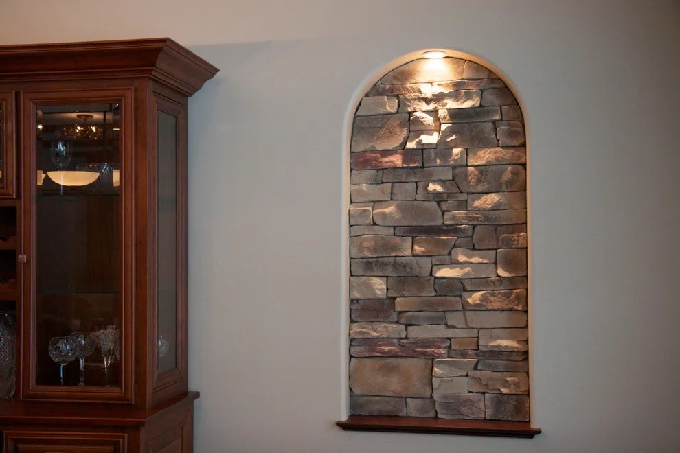 Stone Veneer Interior Design by HX Home Solutions And North Star Stone - Photo 24