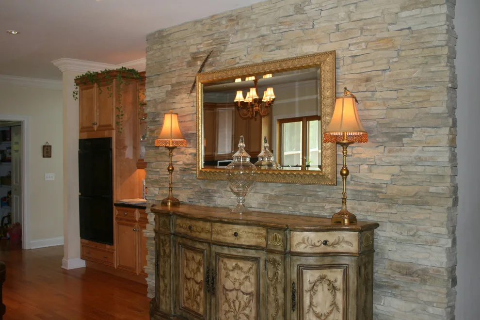 Stone Veneer Interior Design by HX Home Solutions And North Star Stone - Photo 15