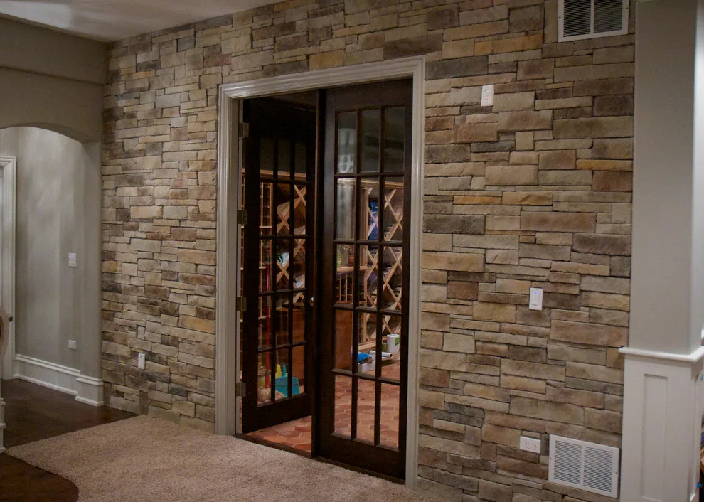 Stone Veneer Interior Design by HX Home Solutions And North Star Stone - Photo 7