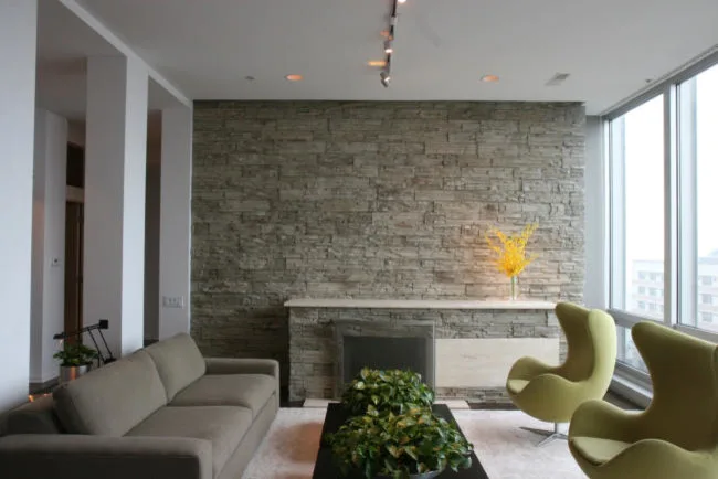 Stone Veneer Interior Design by HX Home Solutions And North Star Stone - Photo 4