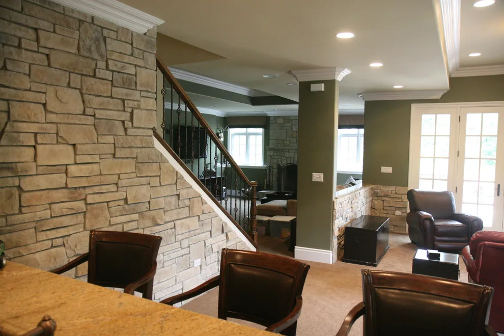 Stone Veneer Interior Design by HX Home Solutions And North Star Stone - Photo 3