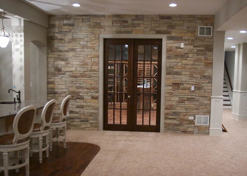 Stone Veneer Interior Design by HX Home Solutions And North Star Stone - Photo 2