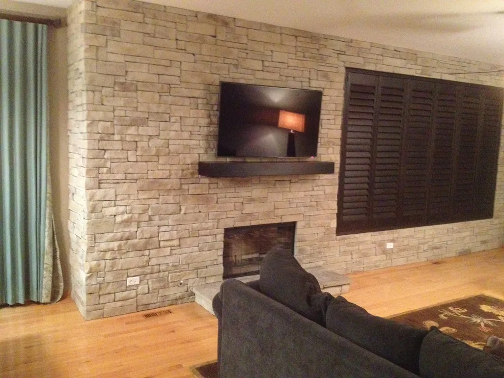 Stone Veneer Interior Design by HX Home Solutions And North Star Stone - Photo 20