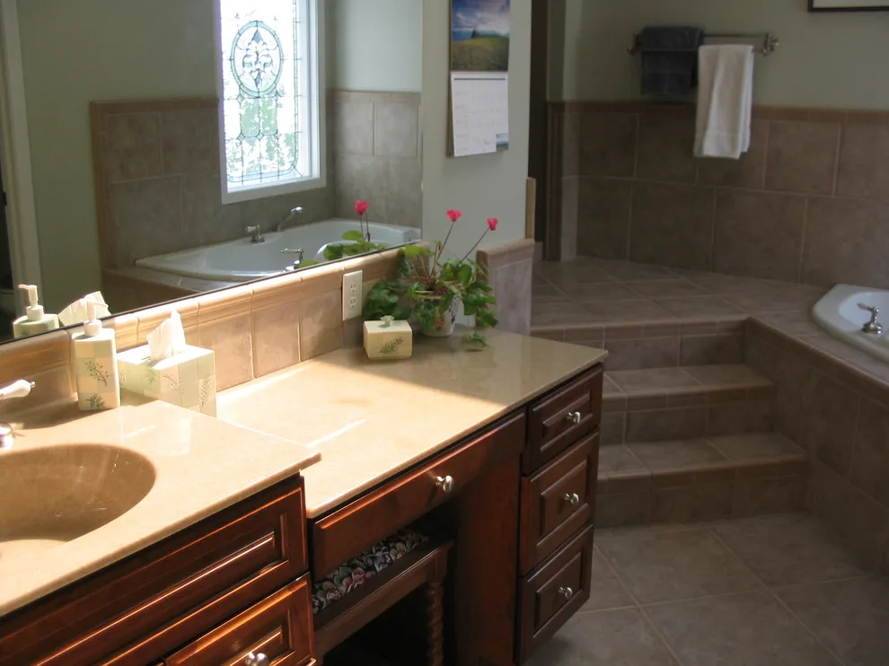 Johnson County Kansas Primary Bathroom Renovation by CH Construction - Photo 2