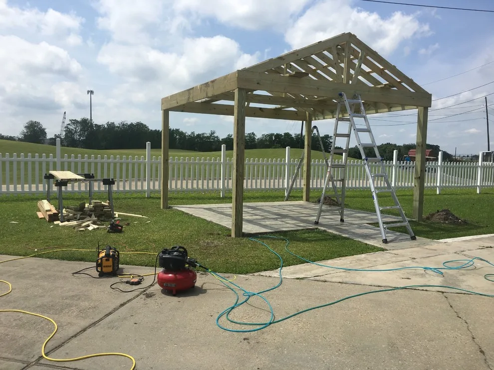 Outdoor Canopy by P. LeBlanc Construction - Photo 2