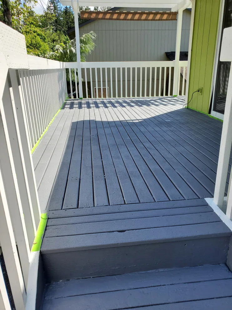 Lake Stevens deck restoration and refinishing by Green Line Construction LLC - Photo 2