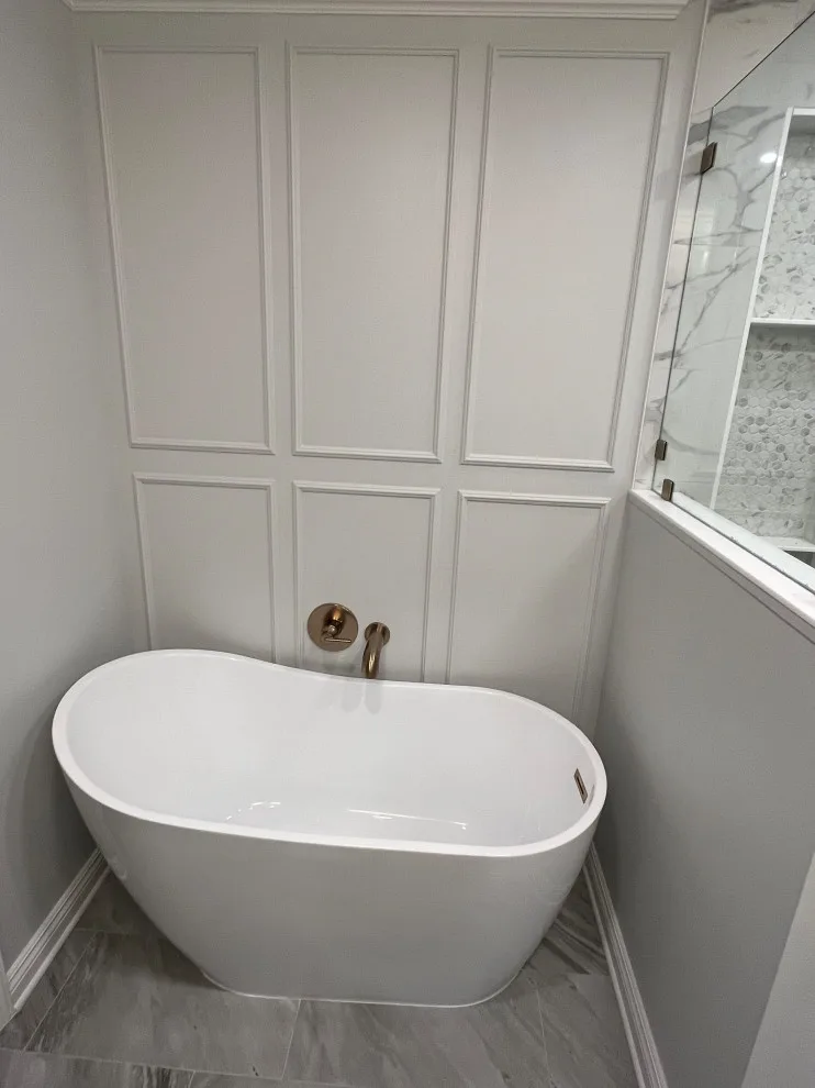 Lincolnshire Primary Bathroom Retreat by Paul Davis Restoration-Lincoln - Photo 5