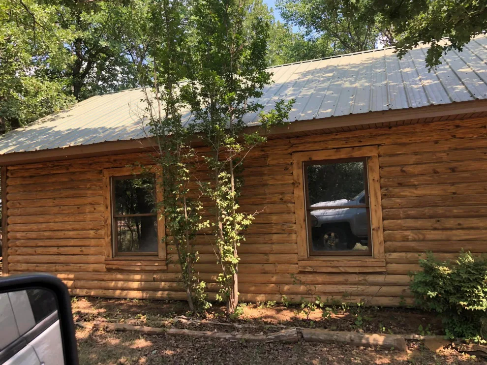 Log Cabin Renovations by Red Rock Log Homes Of Oklahoma - Photo 6
