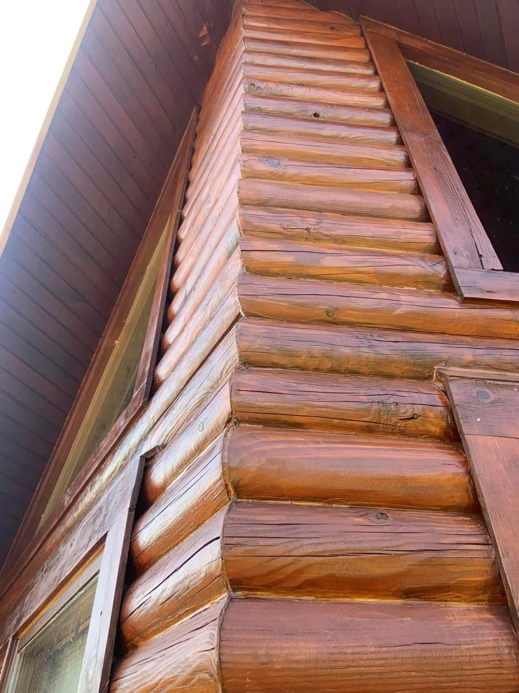 Log Cabin Renovations by Red Rock Log Homes Of Oklahoma - Photo 8
