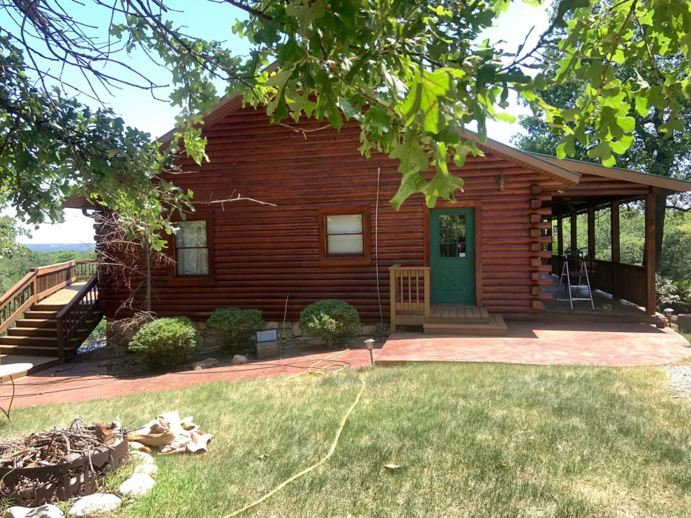Log Cabin Renovations by Red Rock Log Homes Of Oklahoma - Photo 13