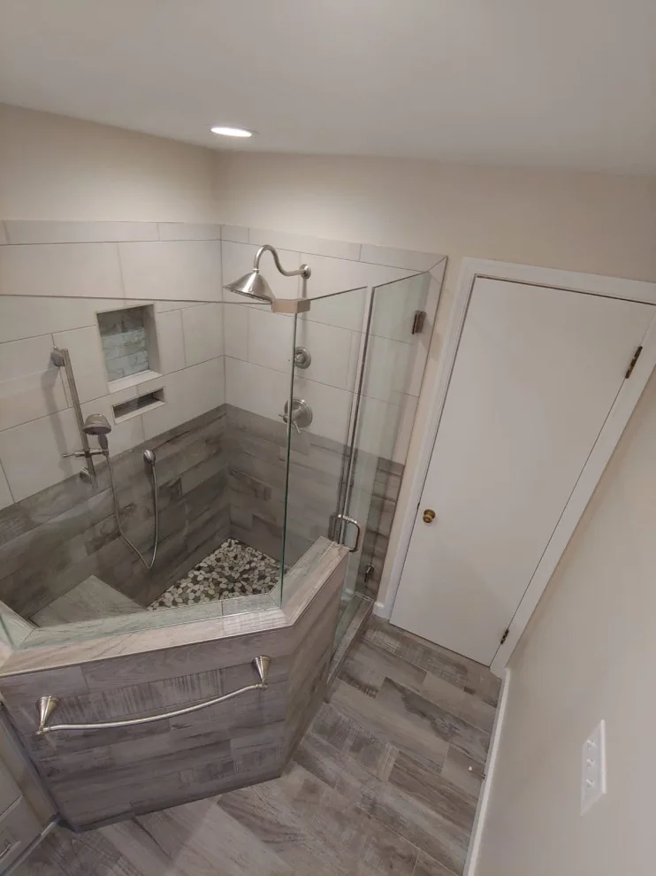 Norfolk VA Main Bathroom Remodel by K.M. Cash Remodeling - Photo 2