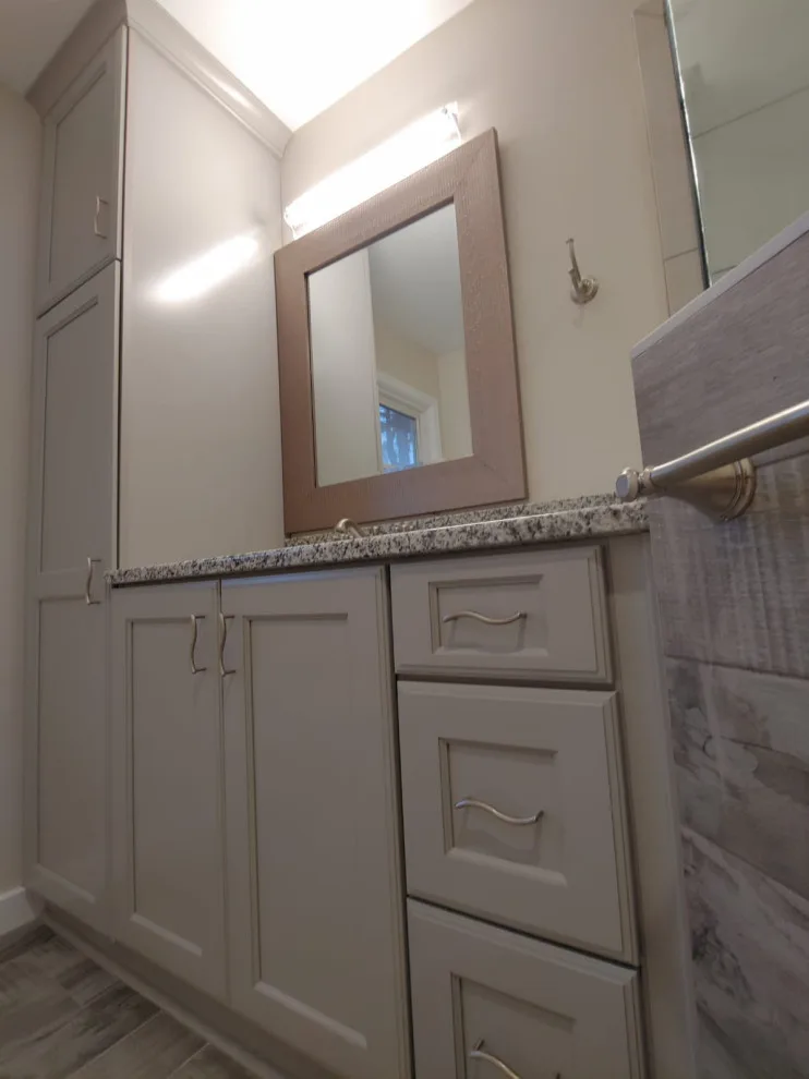Norfolk VA Main Bathroom Remodel by K.M. Cash Remodeling - Photo 6