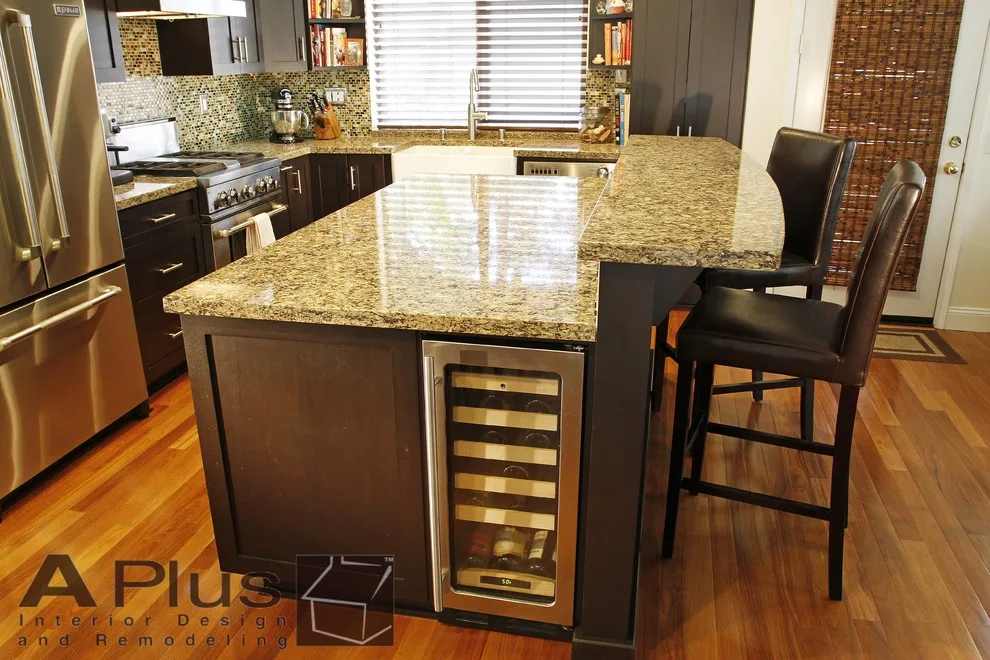 Covina Kitchen and Fireplace Renovation 32 by APlus Interior Design & Remodeling - Photo 5