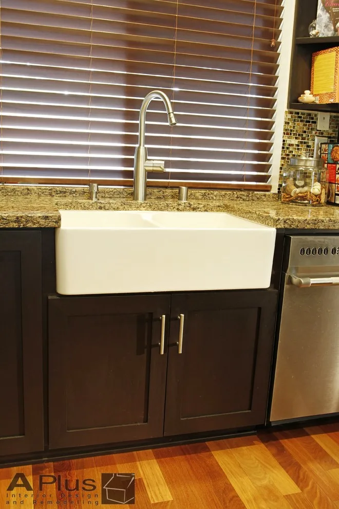Covina Kitchen and Fireplace Renovation 32 by APlus Interior Design & Remodeling - Photo 7