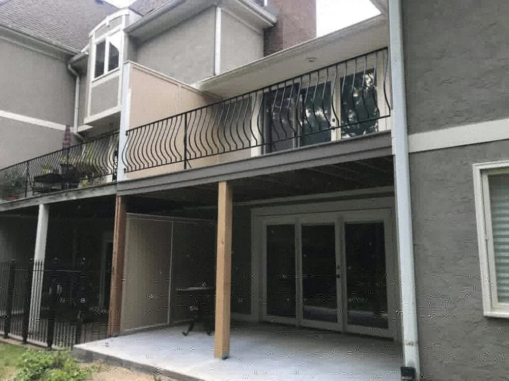 Town Home Deck Renovation in Johnson County, KS by CH Construction - Photo 2