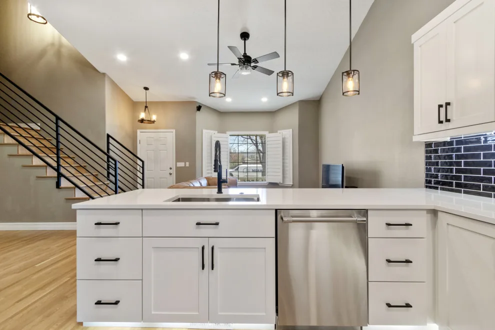 Meridian | Contemporary Farmhouse Kitchen Renovation by Merrick Construction & Design - Photo 4