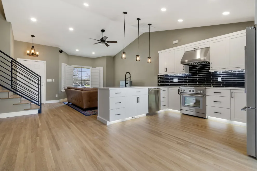 Meridian | Contemporary Farmhouse Kitchen Renovation by Merrick Construction & Design - Photo 13