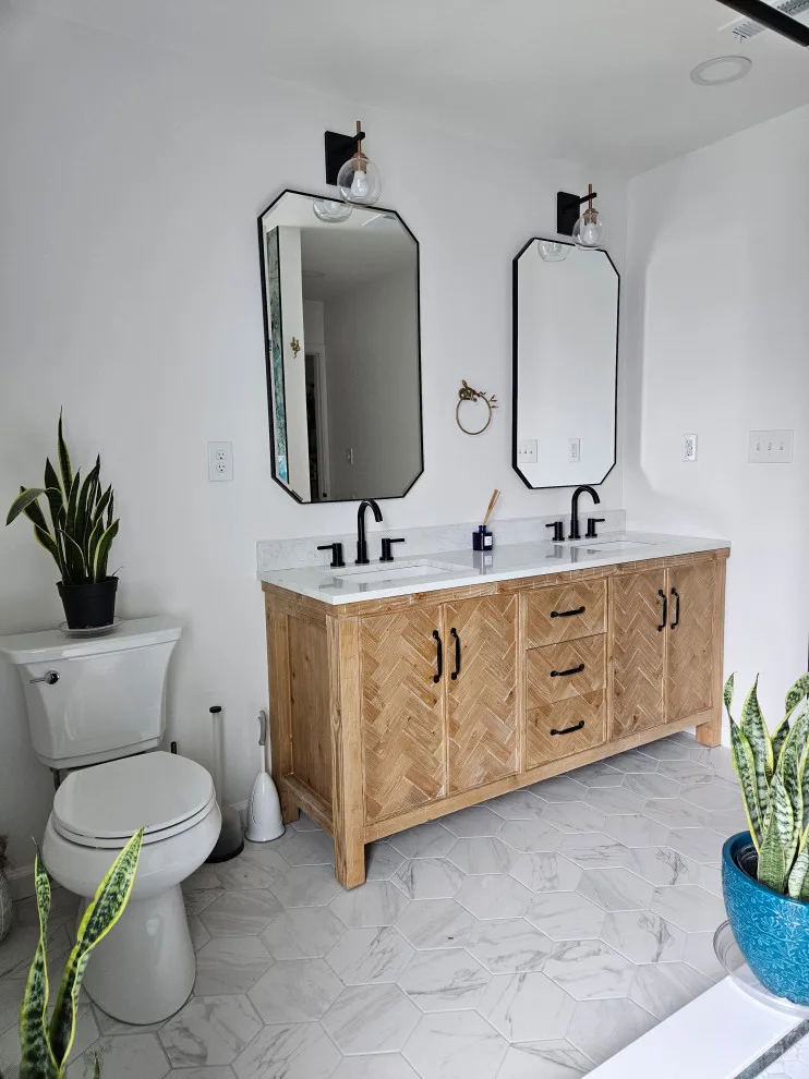 Eco-Friendly Bathroom Renovation and Expansion by Vm Home Improvement LLC - Photo 2