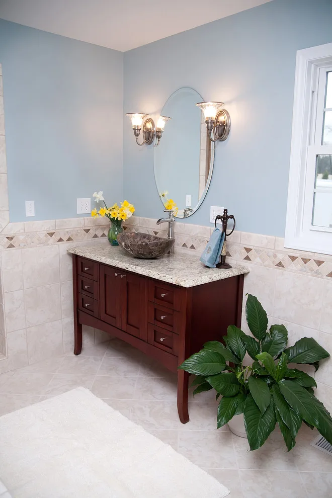 Contemporary Bathroom Renovation by Blue Ridge Design Build - Photo 3