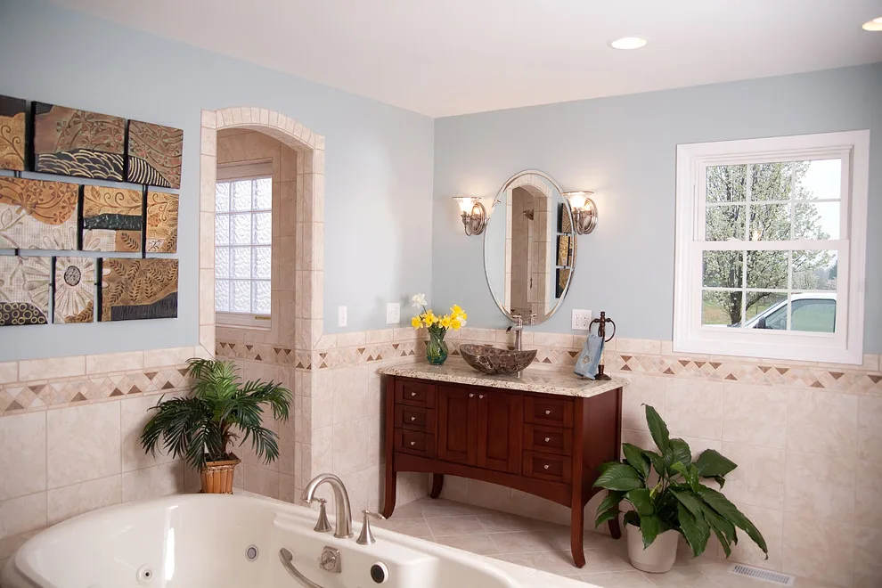 Contemporary Bathroom Renovation by Blue Ridge Design Build - Photo 12