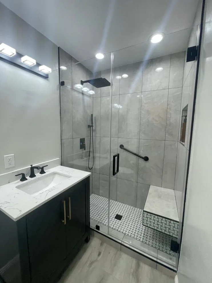 bathroom makeover transformation by US LA Home Remodeling Inc. - Photo 3