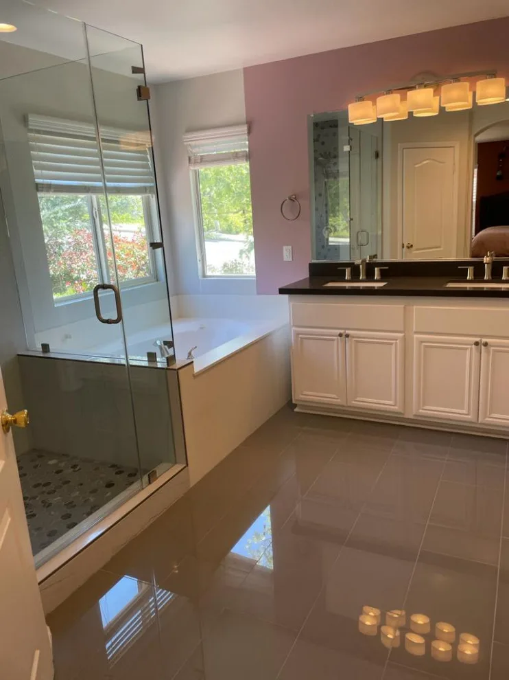 restroom renovation by US LA Home Remodeling Inc. - Photo 2