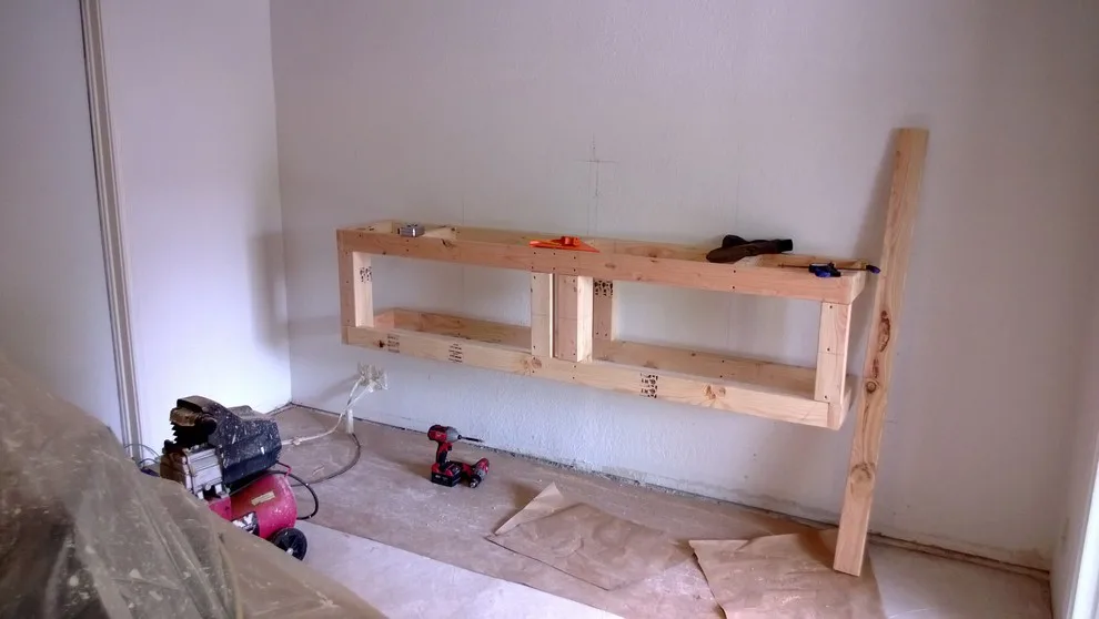 contemporary farmhouse wall shelf centerpiece by Home Source - Photo 3