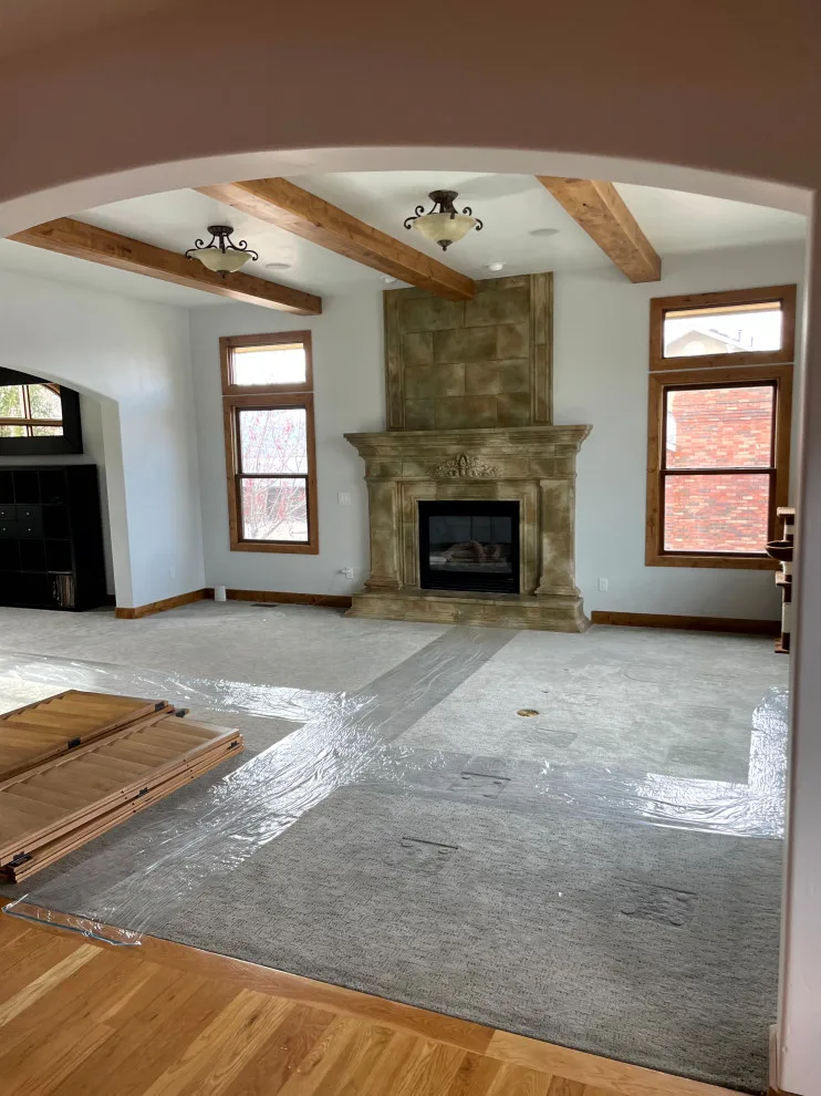 Contemporary Mountain Living Room Renovation by Simplified Home Services - Photo 3