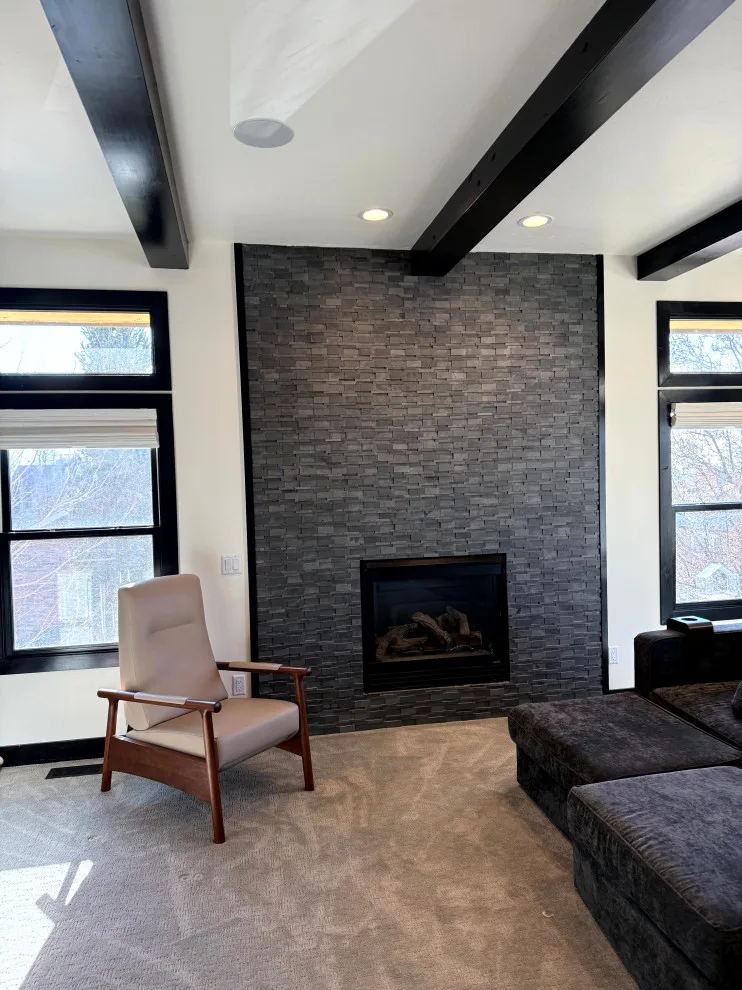 Contemporary Mountain Living Room Renovation by Simplified Home Services - Photo 2
