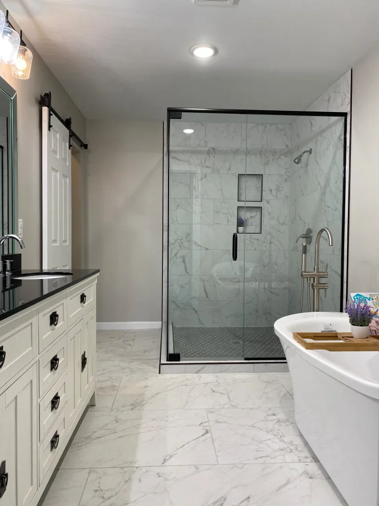 Mrs. Holmes Bathroom Extension by New Concepts Remodeling - Photo 4