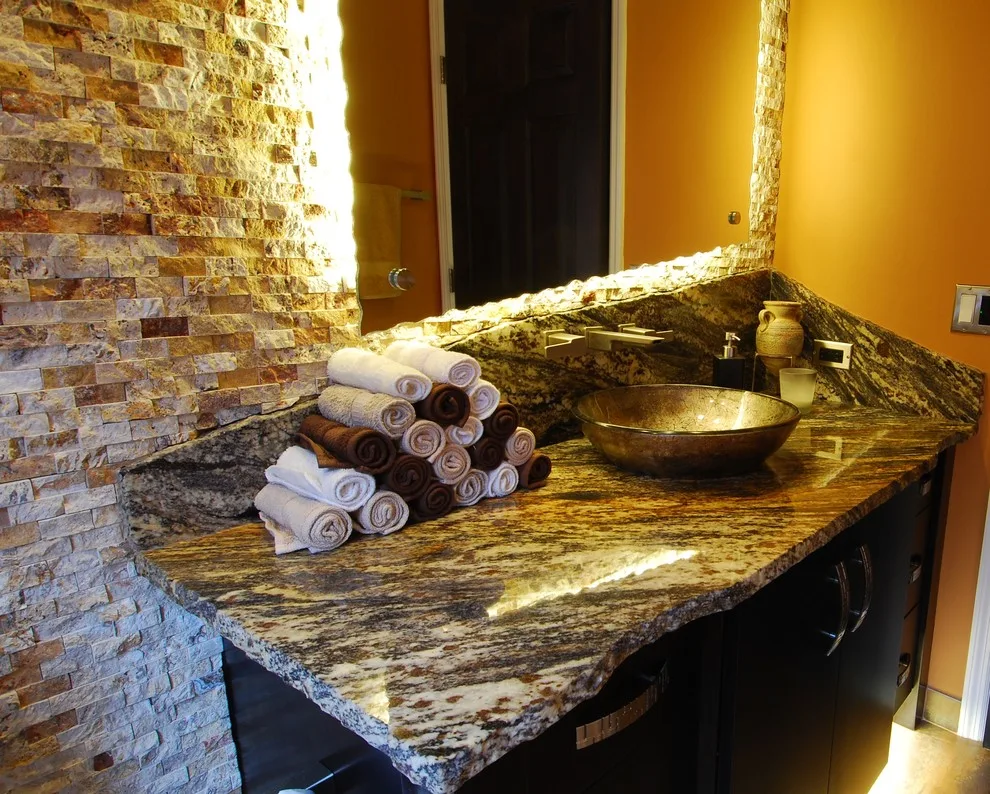 Modern Rustic Bathrooms by L-Bro Enterprises Inc. - Photo 5