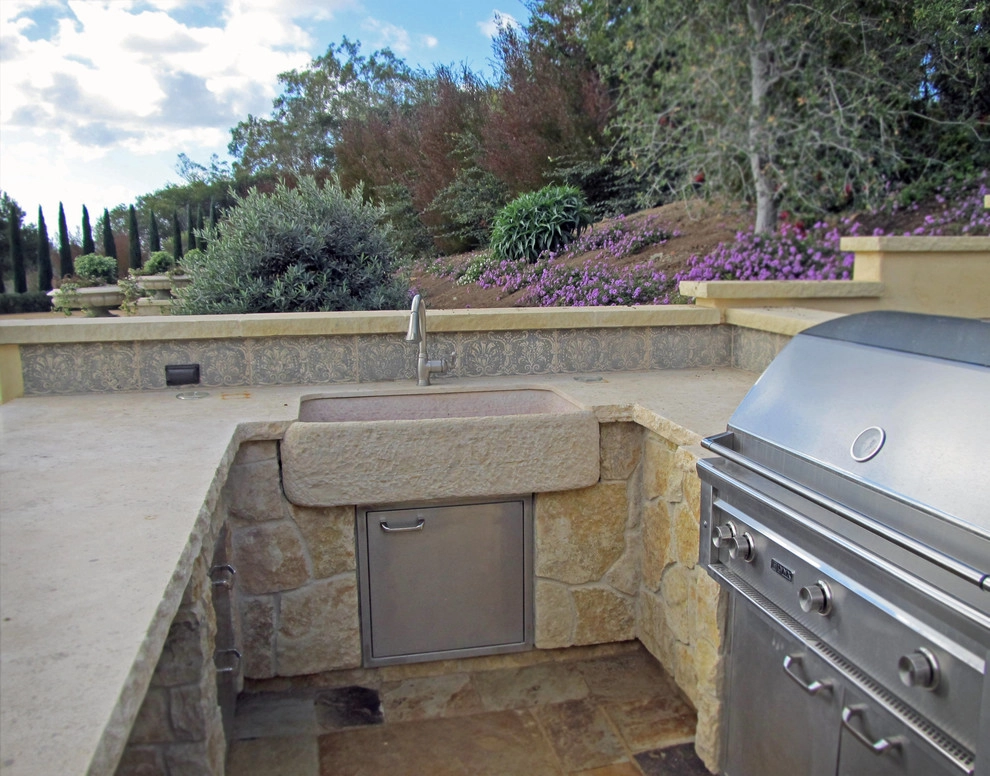 Rancho Santa Fe Residence - Tuscan / Mediterranean by STONE + GROVE Landscape Architects - Photo 2