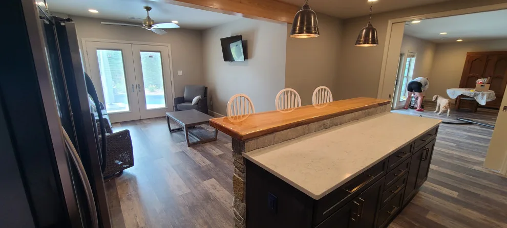 Bespoke Stone Kitchen Bar by Norse Construction, LLC - Photo 3