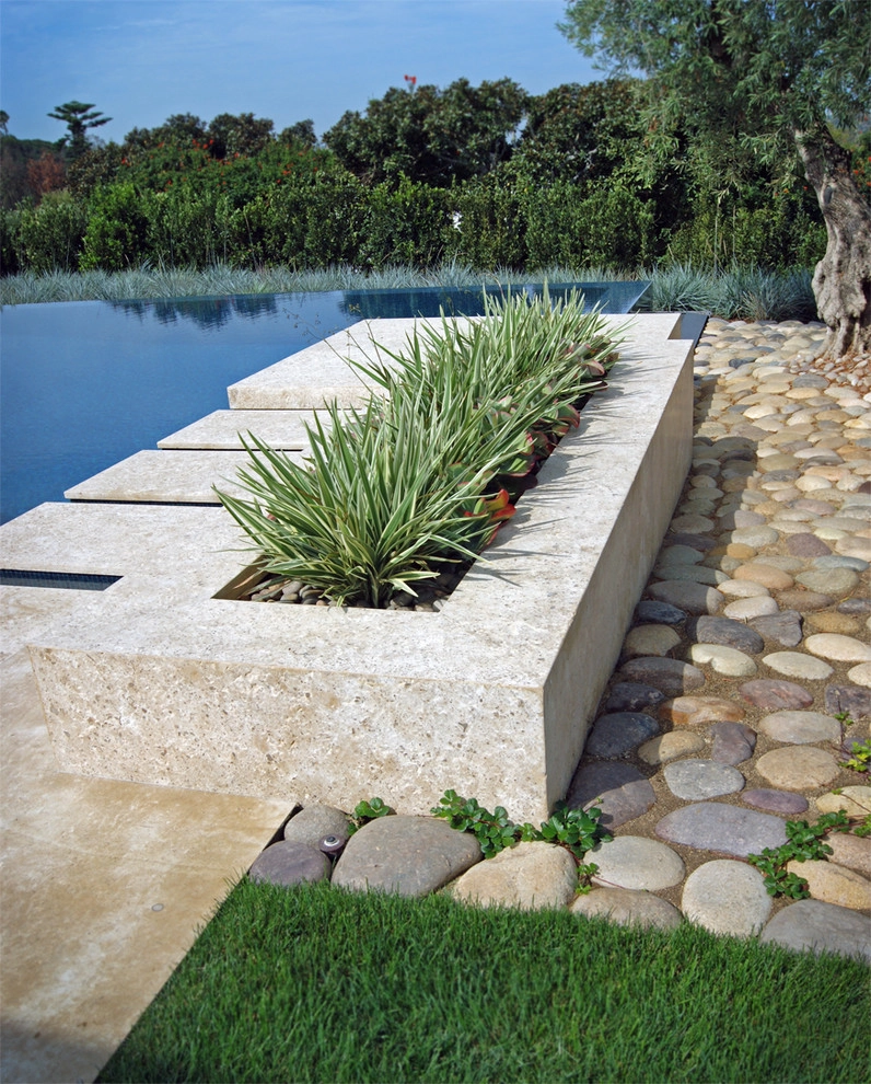 Rancho Santa Fe Residence - Contemporary Mediterranean by STONE + GROVE Landscape Architects - Photo 2