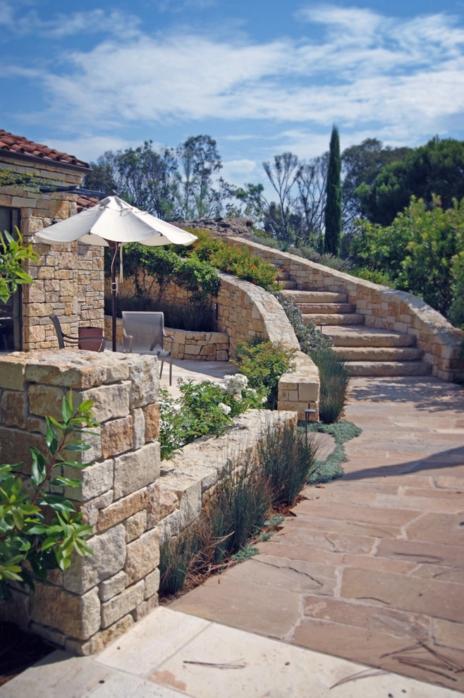 Rancho Santa Fe Residence - Contemporary Mediterranean by STONE + GROVE Landscape Architects - Photo 3