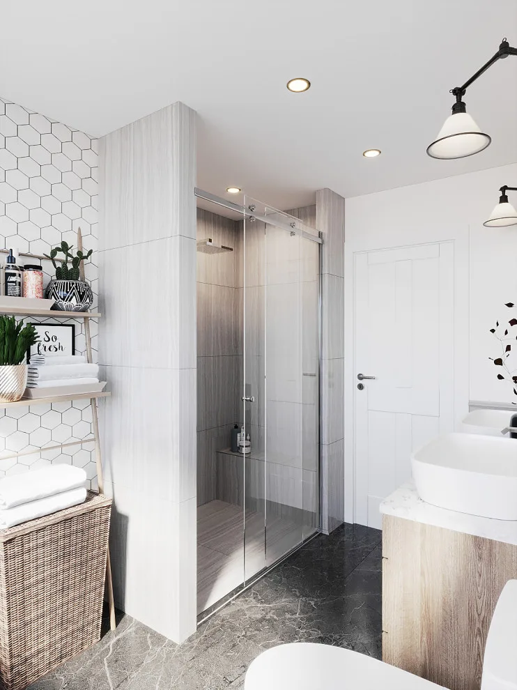 Tailored Master Bathroom - Palo Alto by HomeTech Construction & Design - Photo 3