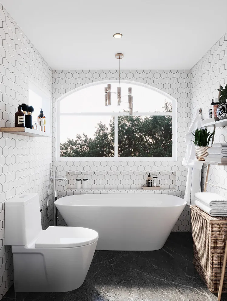 Tailored Master Bathroom - Palo Alto by HomeTech Construction & Design - Photo 5