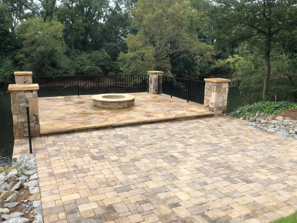 Tailored Outdoor Area by the Etowah River by New Rosslyn Construction - Photo 3