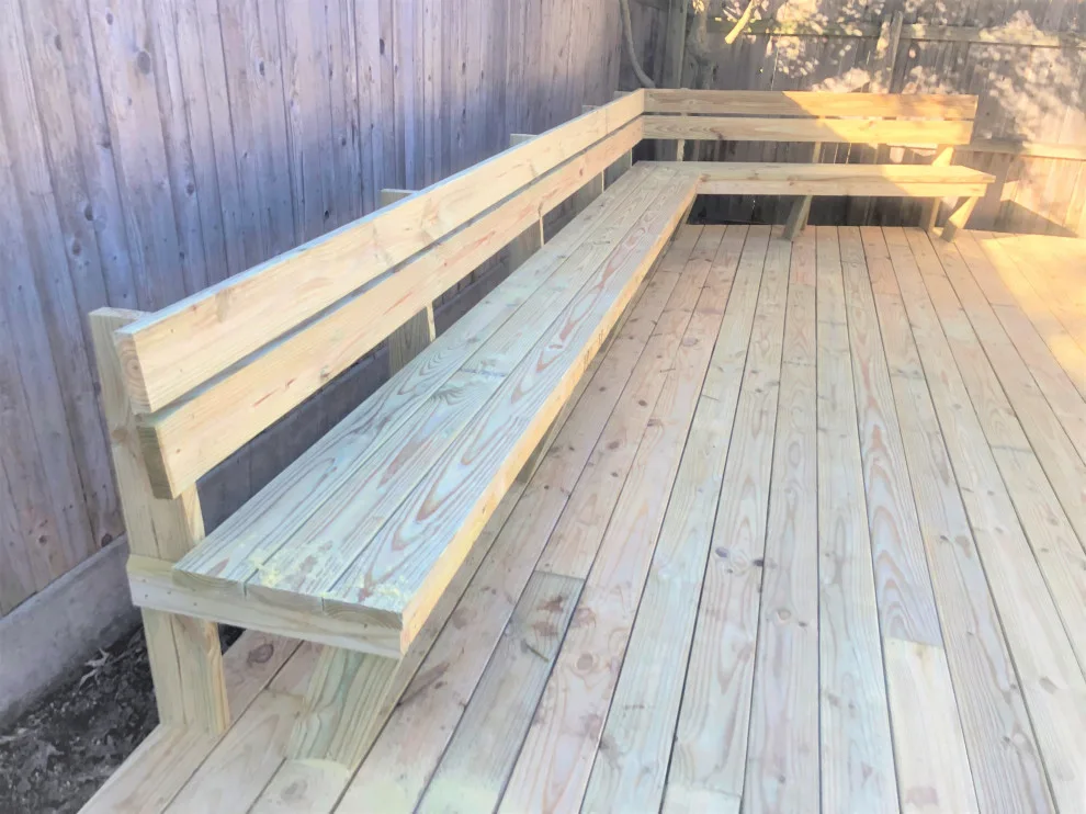 Verandas and Patios by Red Rock Log Homes Of Oklahoma - Photo 3