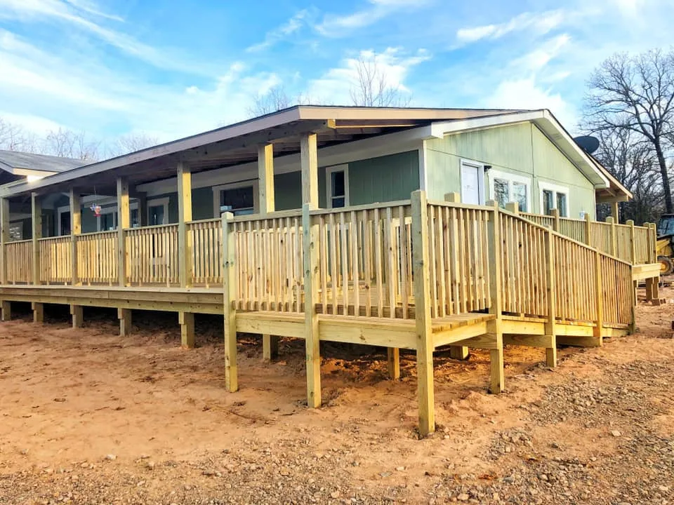 Verandas and Patios by Red Rock Log Homes Of Oklahoma - Photo 6